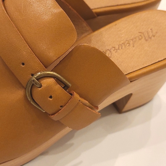 Madewell Monique leather buckle clog 9 - Picture 9 of 10